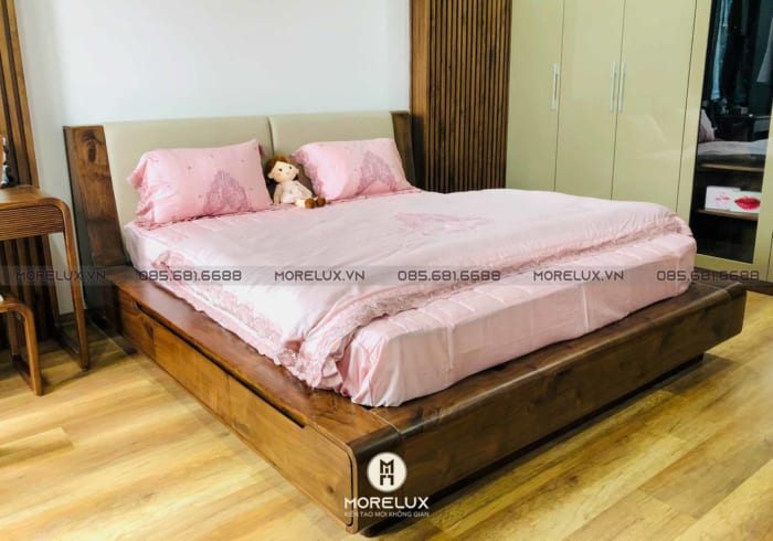 Giường ngủ gỗ cao cấp