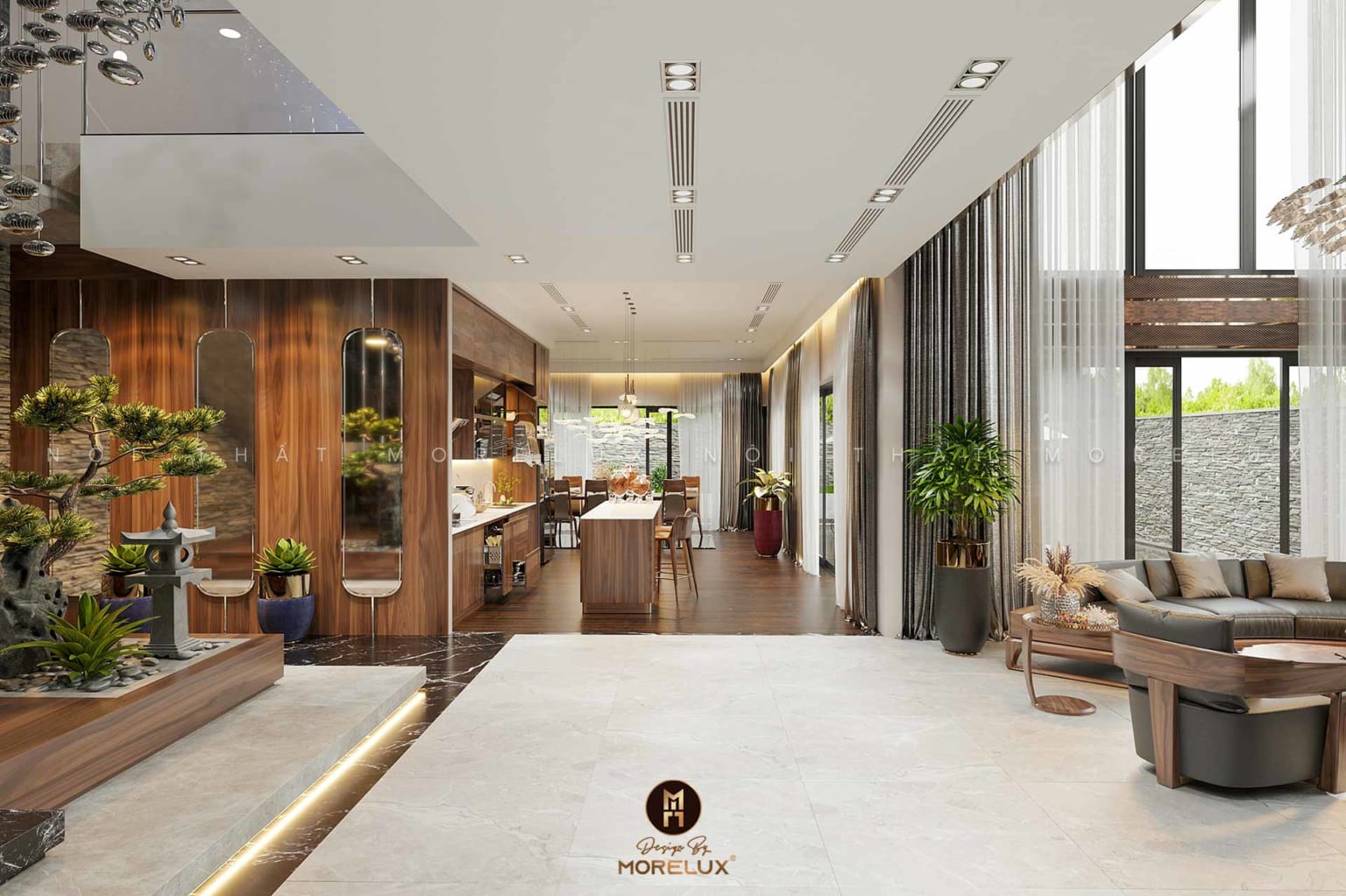 Thiết kế nội thất Ecopark Villa - Lời Giải Không Gian Xanh