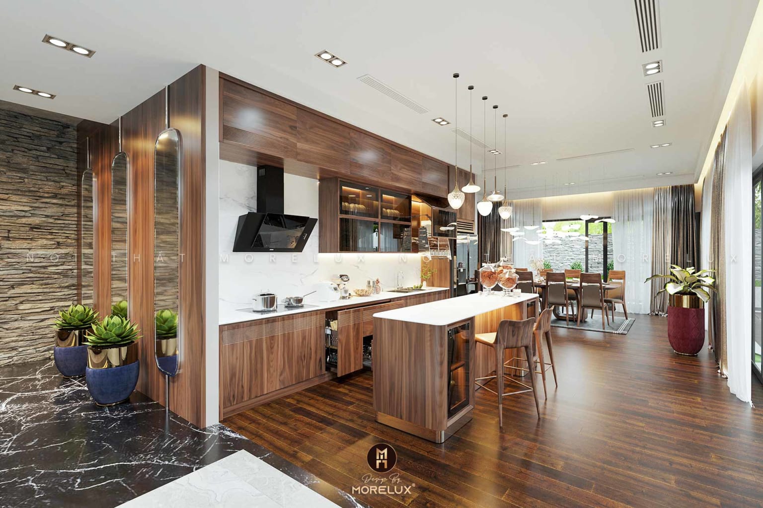 Thiết kế nội thất Ecopark Villa - Lời Giải Không Gian Xanh