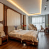 Phòng ngủ gỗ óc chó cao cấp